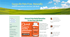 Desktop Screenshot of gonnabepainfree.com